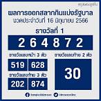 ตรวจหวย16มีนา66